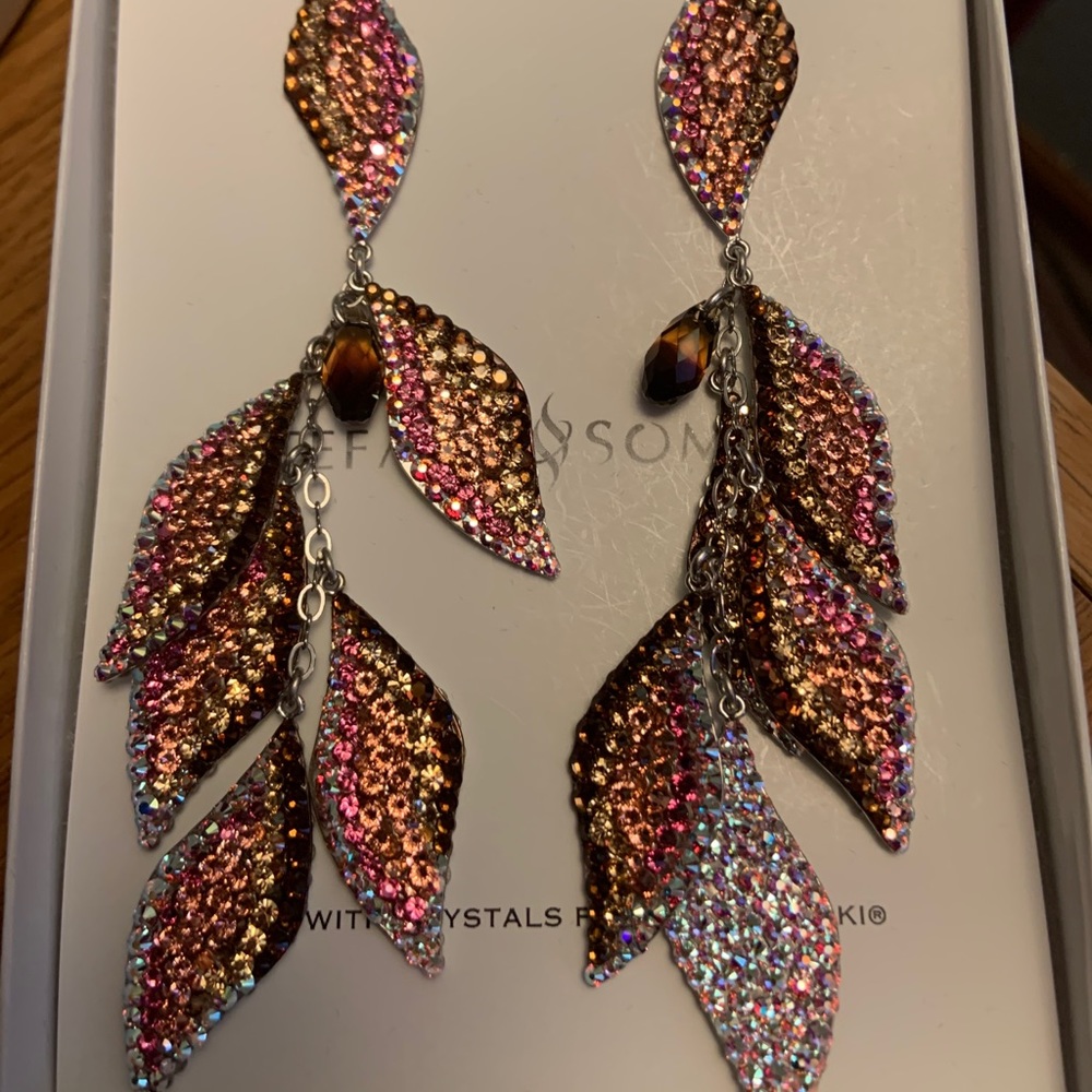 Custom Stefanie Sommers Earrings: PERFECT Condition!